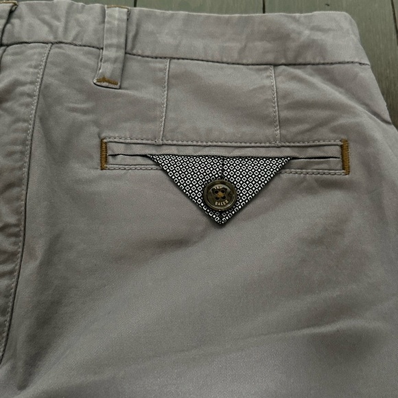 Ted Baker Men's Light Grey Purple Chinos | NWOT | 28L - Picture 8 of 10